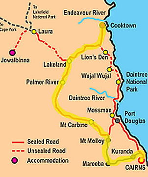 Cairns to Cooktown - Inland Route