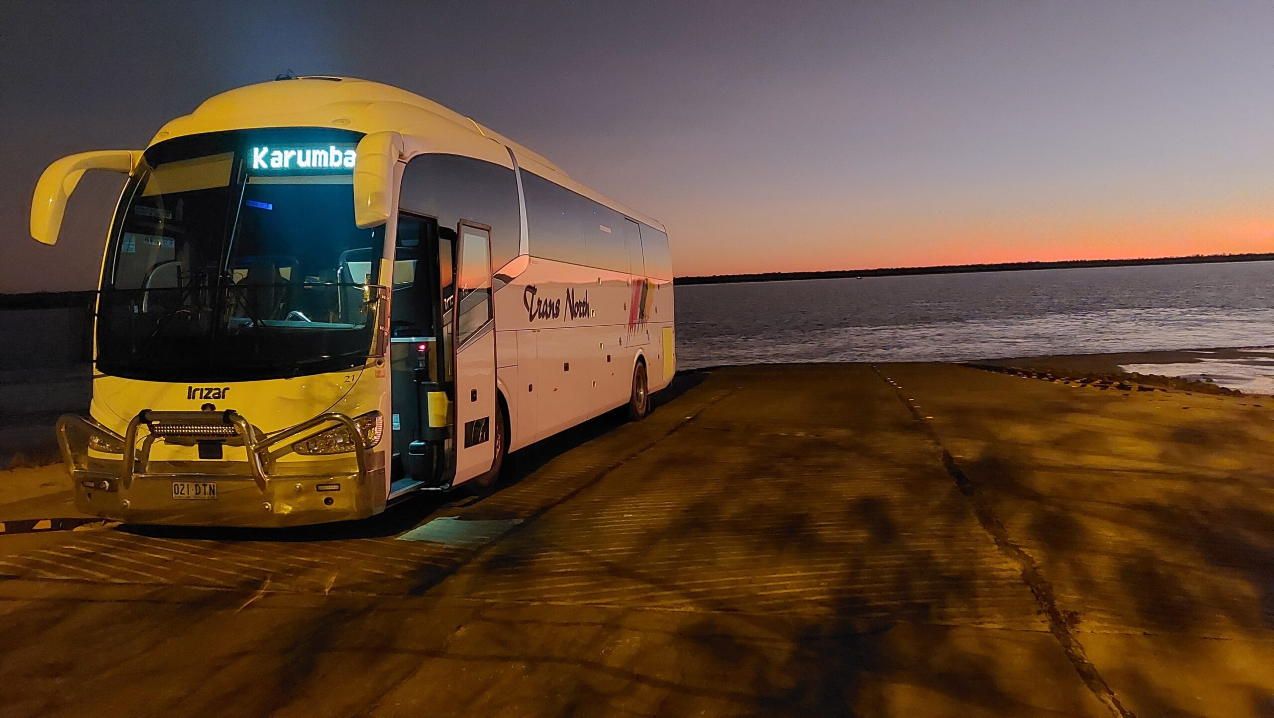 Trans North Irizar at Karumba